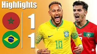 Thumbnail: BRAZIL VS MOROCCO  1-1 Highlights | FIFA World Cup 2026 | Full Match Highlights & Goals