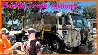 Thumbnail: Slammin' St. Pete Sideloader Florida Garbage Truck!