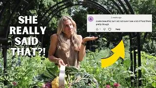 Thumbnail: She Said WHAT About My Garden? | Full Garden Tour & Harvest