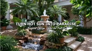 Thumbnail: Sun-Drenched Paradise: Tropical Garden Design Strategies for Full Sun and Western Exposures