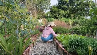 Thumbnail: Cooking, farm-to-table dining, summer garden tours, ecotourism, homemade bread.