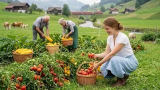 Thumbnail: Peaceful farm Life | Fruit and Vegetable Harvest, Caring for Livestock & Country Living
