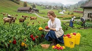 Thumbnail: Peaceful Countryside Life | Harvesting Fruits and Vegetables, Outdoor Cooking & Simple Farm Living