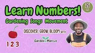 Thumbnail: Learn Numbers in the Garden! | Calm | Counting | Math | Songs | Movement | Low sensory