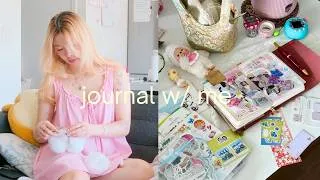 Thumbnail: journal with me 🪷 everything i made recently