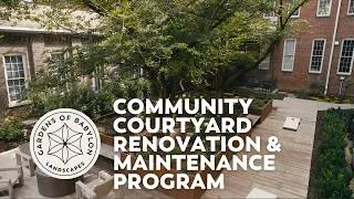 Thumbnail: Community Courtyard Renovation in Nashville | Gardens of Babylon