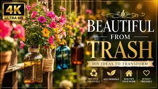 Thumbnail: ♻️ Turn Trash into Treasure: DIY Garden Decor & Recycled Art Ideas | Eco-Friendly Upcycling