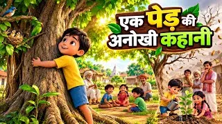 Thumbnail: एक पेड़ की अनोखी कहानी |दिल छू लेने वाली कहानी | पेड़ की सीख | Hindi Moral Story #motivationalvideo 