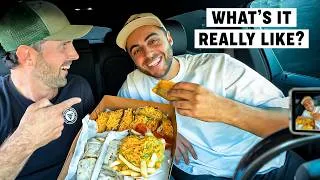 Thumbnail: I Followed a Top Food Influencer for 24 Hours (ft @howkeveats)