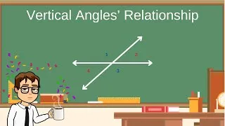 Thumbnail: The Relationship between Vertical Angles