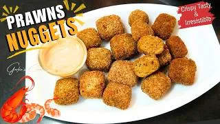 Thumbnail: Crispy Prawns Nuggets Recipe | Easy Homemade Seafood Snack | Golden & Crunchy Homemade Prawn Nuggets