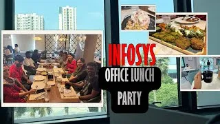 Thumbnail: Infosys lunch project party 2025#softwaredeveloper #corporate #fun #office #minivlog #infosys