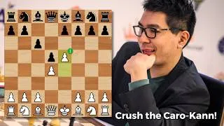 Thumbnail: How a Super GM Crushes the Caro-Kann! | So vs Aravindh, World Rapid 2025