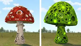Thumbnail: NEW POISONOUS MUSHROOM TRYPOPHOBIA EVOLUTION! — Garry’s Mod