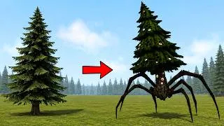 Thumbnail: WHAT IF A TREE BECAME A TRYPOPHOBIA MONSTER?! — Garry’s Mod Evolution
