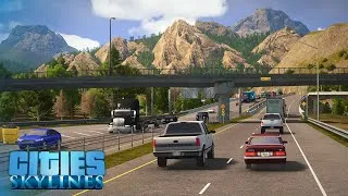 Thumbnail: Scenic Drive to Bear Gulch - Cities Skylines Dakota Falls