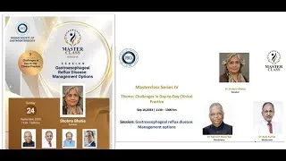 Thumbnail: ISG MASTERCLASS IV 6. GERD MANAGEMENT OPTION: Dr Shobhna Bhatia