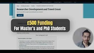 Thumbnail: Why I Think Every Master’s & PhD Student Should Join RSC I Funding I Career Support I Articles