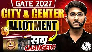 Thumbnail: GATE 2027 Exam City & Centre Allotment Rules Changed | New Centre Allotment System Explained