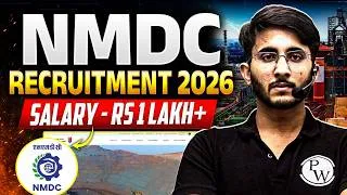 Thumbnail: NMDC Recruitment 2026 | Eligibility, Salary, Selection Process | Complete Details