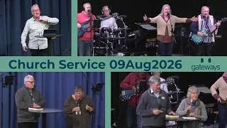 Thumbnail: Gateways church service | 09Aug2026 | Who Am I In Christ part2: Family