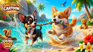 Thumbnail: Puppy Home Alone TV 🐶✨ Crate Training Cartoon For Dogs | Gentle Calming Colors Puppies See