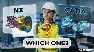 Thumbnail: Siemens NX vs CATIA – Which One Should You Learn First?