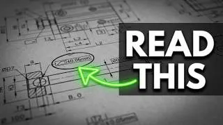 Thumbnail: How to Read an Engineering Drawing in 60 Seconds