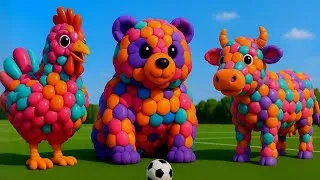 Thumbnail: The mascot vibrato assistant Cow placed on the football field is popular, co-produced, and creative