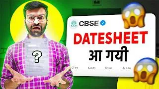 Thumbnail: CLASS 10: DATESHEET AA GAYI🤯🤯 | CBSE Latest Update 2027 | Boards Class 10th