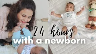 Thumbnail: Complete ROUTINE of a NEWBORN // 24 HOURS WITH A NEWBORN @gautampragya