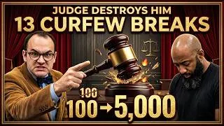 Thumbnail: Judge Fleischer RAISES BOND From $100 to $5,000 After 13 Curfew Breaks