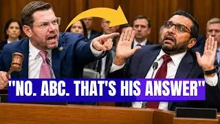 Thumbnail: "Yes or No?" — Cash Patel REFUSES To Answer Congress