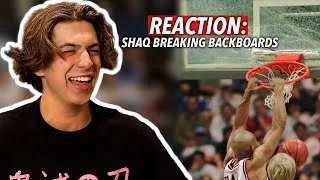Thumbnail: REACTION to SHAQ BREAKING BACKBOARDS!