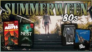 Thumbnail: Reading ‘80s Horror for Summerween 👻 Days 4-5 Vlog