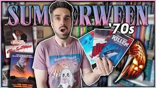 Thumbnail: Reading ‘70s Horror for Summerween 😱 Days 1-3 Vlog
