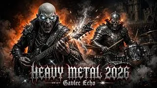 Thumbnail: 🔥 BEST HEAVY METAL 2026 🤘 | Epic Guitar Riffs & Gothic Masterpieces 🏰⚔️