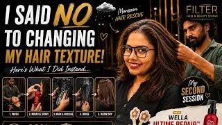 Thumbnail: I Chose a Hair Spa Instead of changing my hair | Wella Ultime Repair Spa Review | Monsoon Hair Care