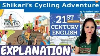 Thumbnail: Shikari's Cycling Adventure | Explanation in Hindi | Class 3 | Burlington English