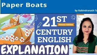 Thumbnail: Paper Boats | Poem | Rabindranath Tagore | Burlington English