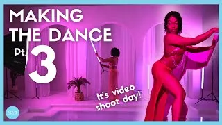 Thumbnail: MAKING THE DANCE pt. 3| DANCE VIDEO SHOOT DAY! : Last minute Details + New Lighting  (NEEWER CB60)