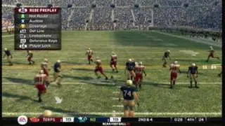 Thumbnail: NCAA Football 10 (Xbox 360) Maryland vs. Notre Dame Part Five (Full Online Game)