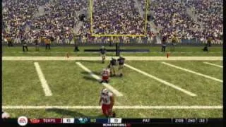 Thumbnail: NCAA Football 10 (Xbox 360) Maryland vs. Notre Dame Part Two (Full Online Game)