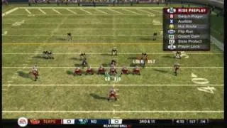 Thumbnail: NCAA Football 10 (Xbox 360) Maryland vs. Notre Dame Part One (Full Online Game)