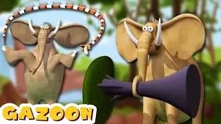 Thumbnail: Wild Jungle Workout And Action | Jungle Book | Funny Animals For Kids