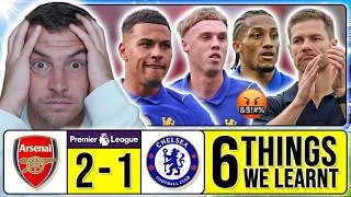 Thumbnail: 6 THINGS WE LEARNT FROM ARSENAL 2-1 CHELSEA 🤯