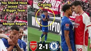Thumbnail: Crazy Things Arsenal Fans Did To Morgan Rogers While He Was Being Substituted Against Arsenal