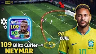 Thumbnail: Blitz Curler - 100 🥶 Watch New Living Legend Show Time Neymar Blitz 🔥 Best Blitz Curler 🤔 efootball