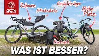 Thumbnail: Rucksack vs. Gepäckträger vs. A*schrakete: Bikepacking-Setups im Test!