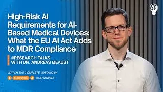 Thumbnail: High-Risk AI Requirements for AI-Based Medical Devices: What the EU AI Act Adds to MDR Compliance